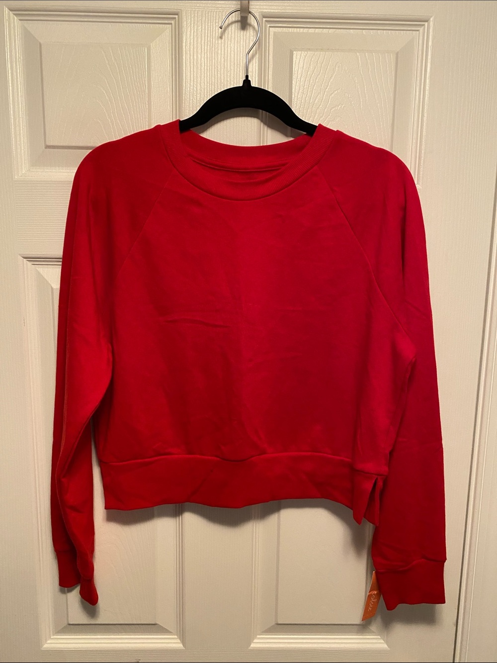 Colsie Women's Red Crewneck Lounge Sweatshirt…size S